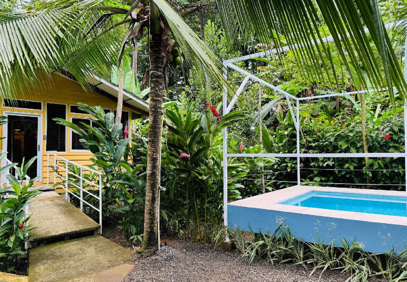 House in Playa Chiquita - Casa Amarilla · Terrace, BBQ & Pool