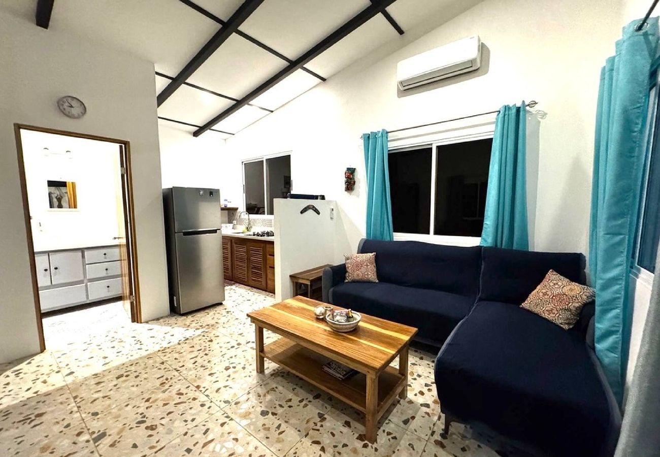 Apartment in Playa Chiquita - Casita Azul | Cute studio for couples - AC & pool 