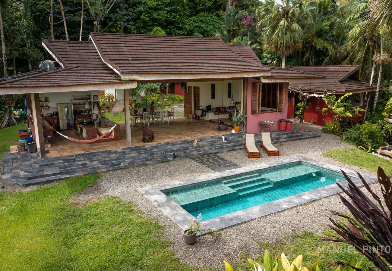 Villa in Punta Uva - Villa Macaw Pool House | Big Tree Refuge