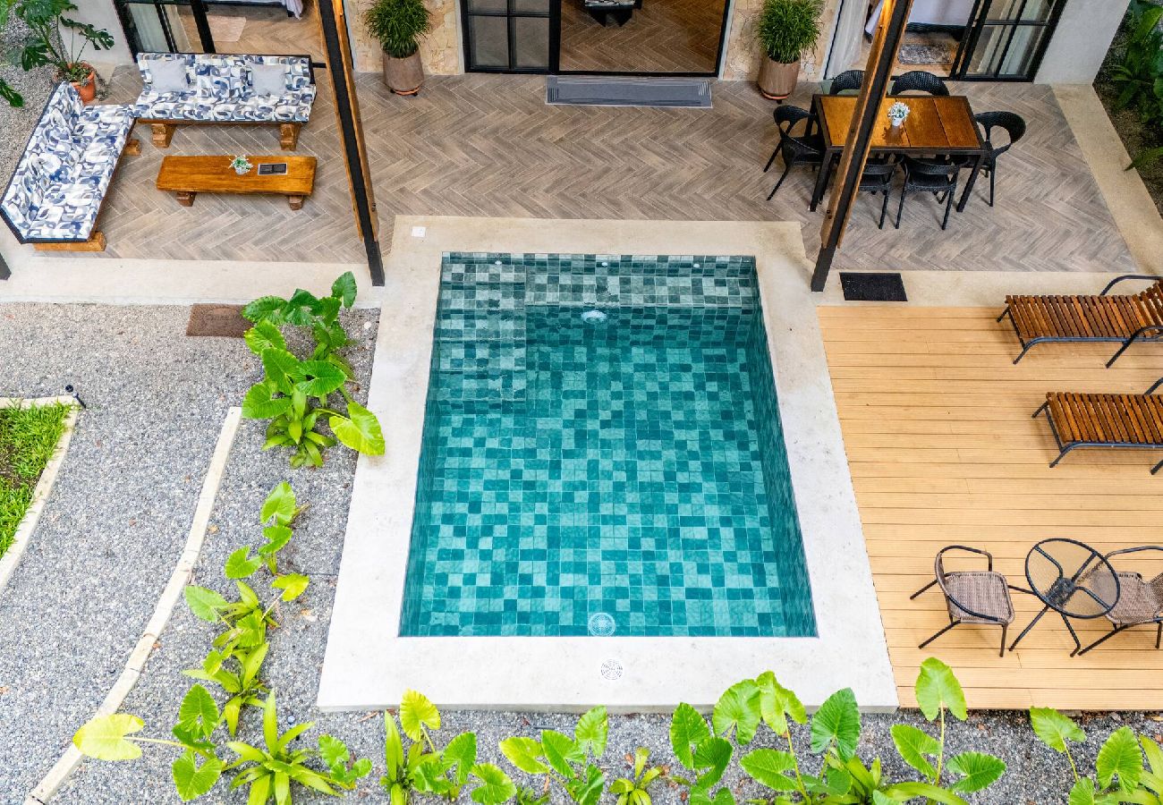 House in Hone Creek - Casa Sura | Between the jungle the sea w/AC & pool 